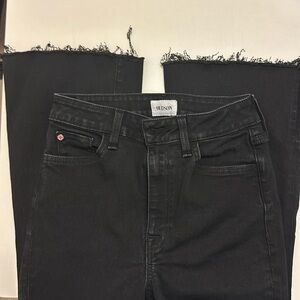 HUDSON- black, flare jeans